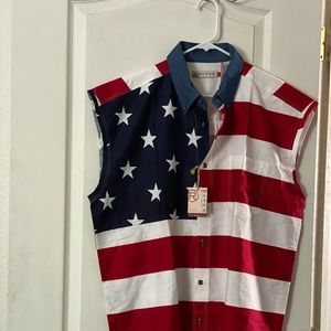 NWT Roper sleeveless shirt